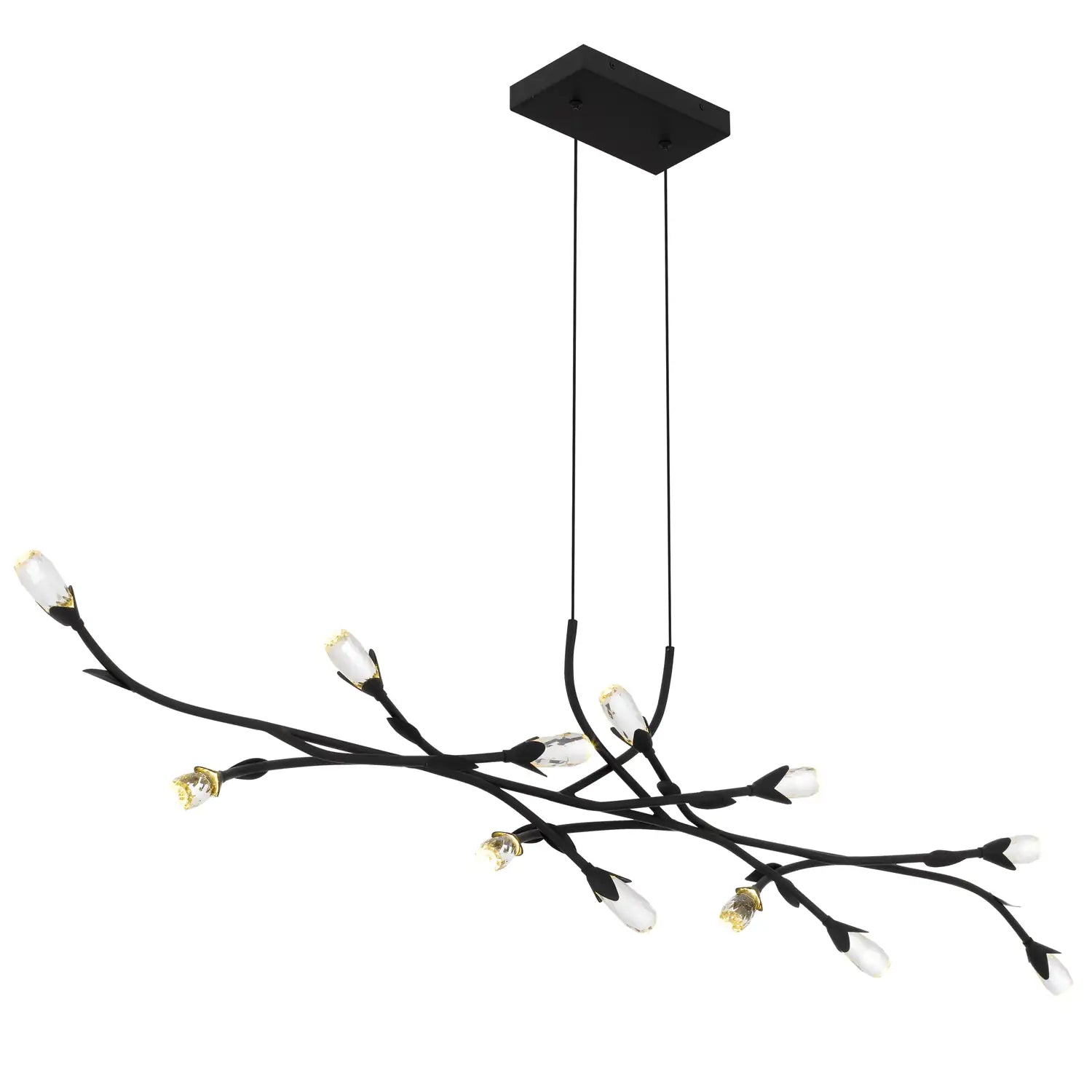 QUOIZEL, CORA ISLAND CHANDELIER, LINEAR LIGHT