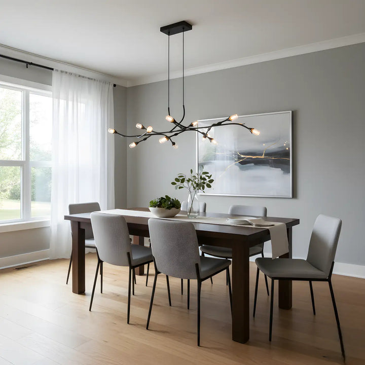 QUOIZEL, CORA ISLAND CHANDELIER, LINEAR LIGHT