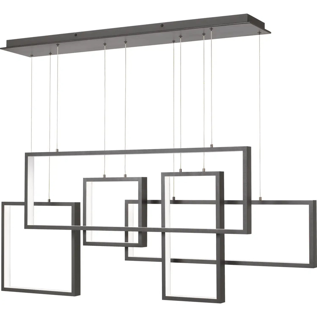 QUOIZEL, CANVAS ISLAND CHANDELIER, LINEAR LIGHT