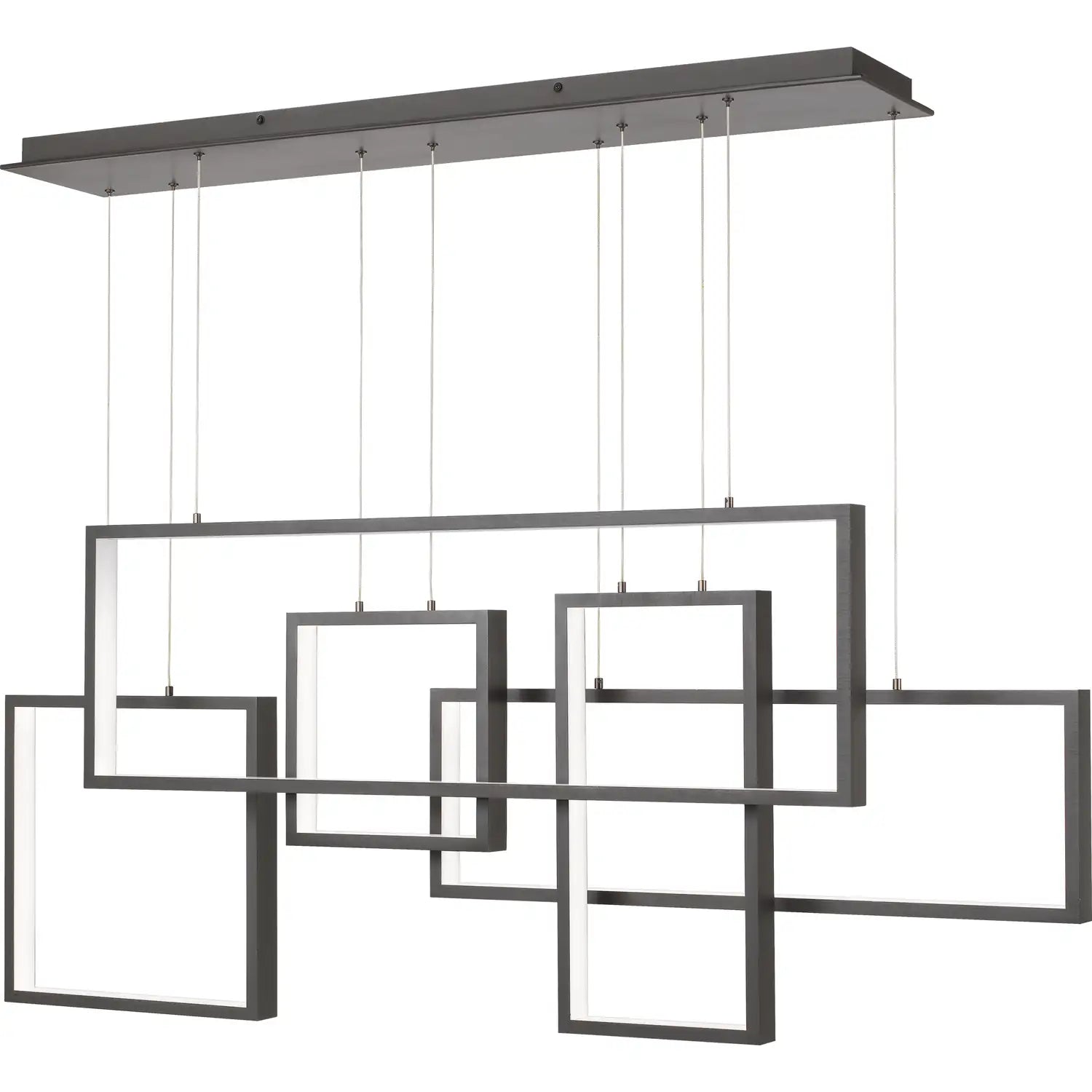 QUOIZEL, CANVAS ISLAND CHANDELIER, LINEAR LIGHT