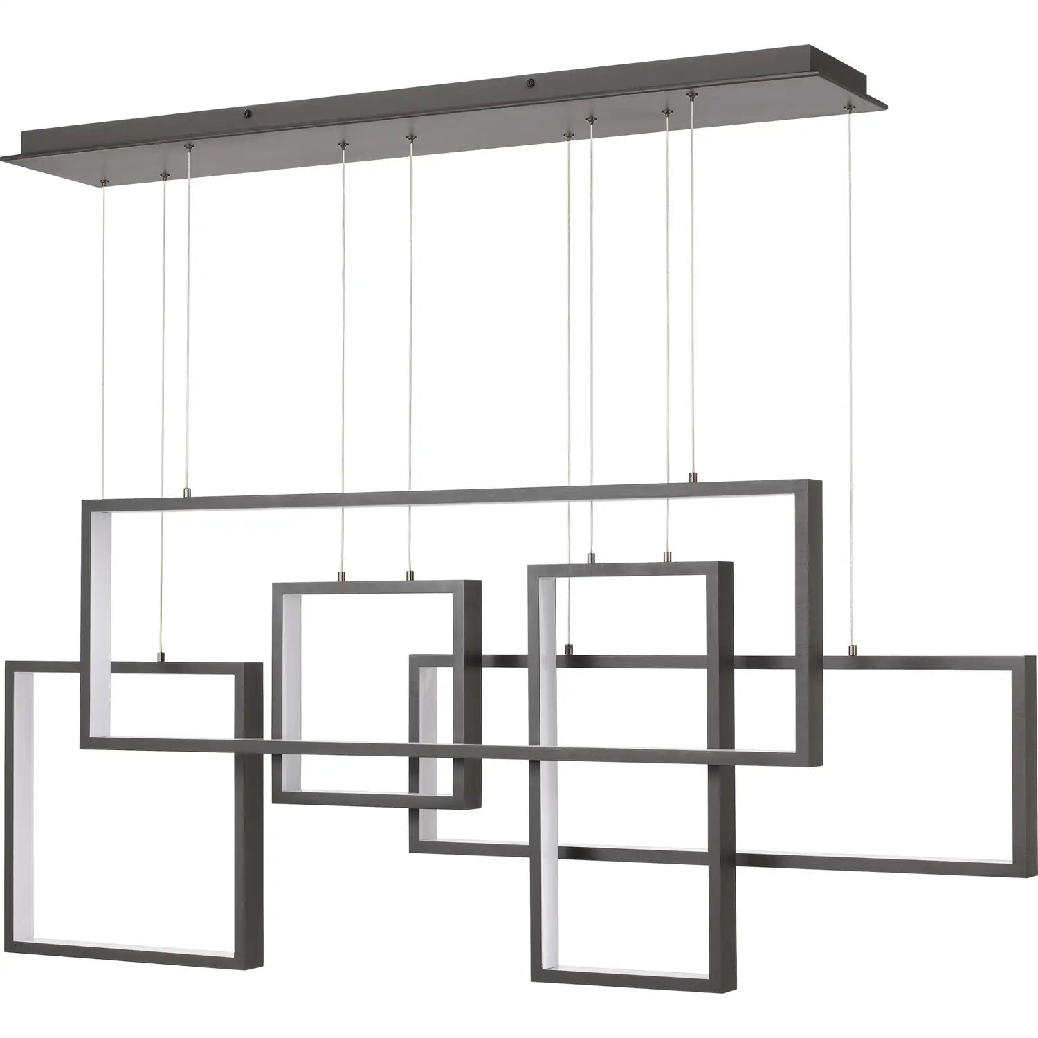 QUOIZEL, CANVAS ISLAND CHANDELIER, LINEAR LIGHT