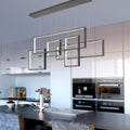 QUOIZEL, CANVAS ISLAND CHANDELIER, LINEAR LIGHT