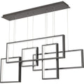 QUOIZEL, CANVAS ISLAND CHANDELIER, LINEAR LIGHT