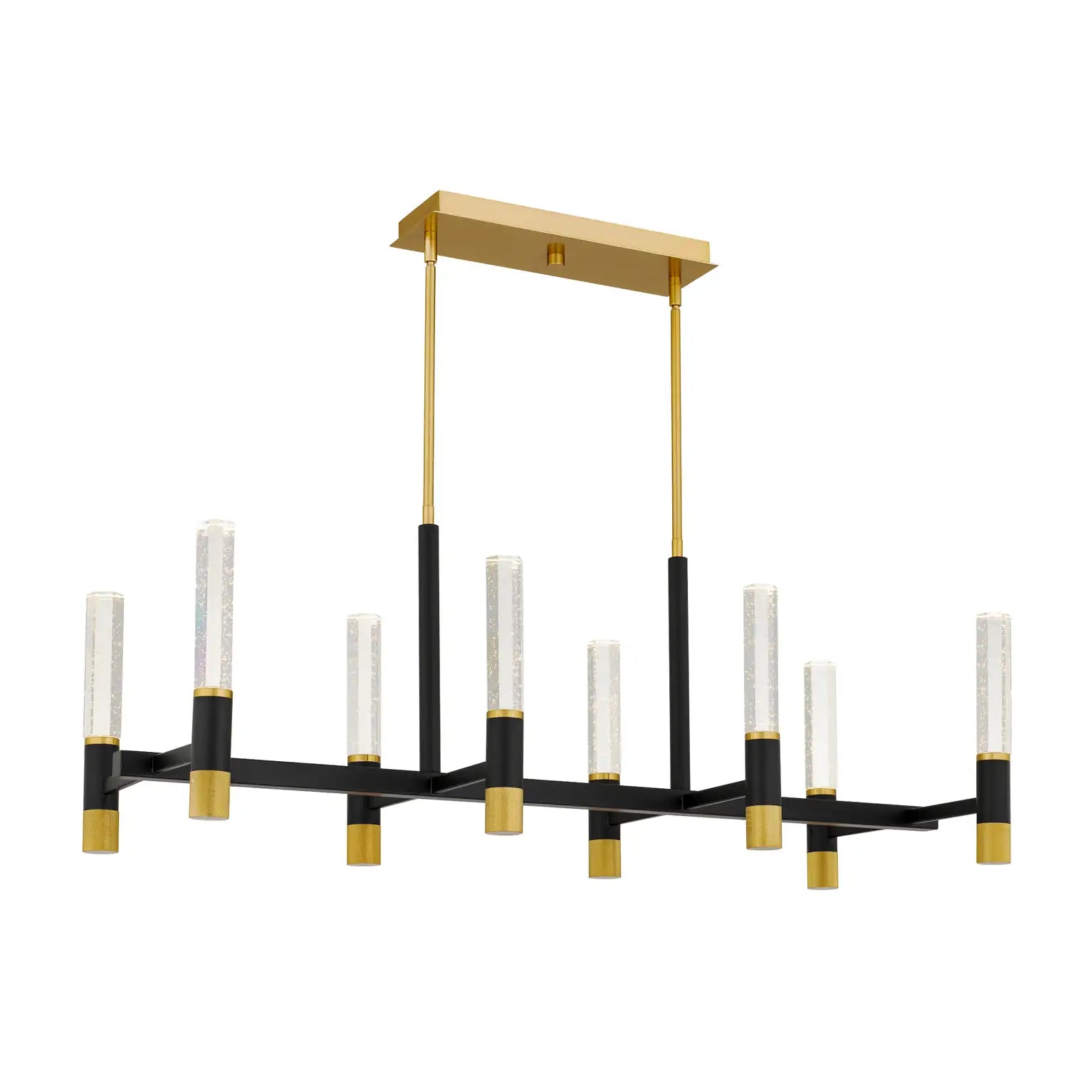QUOIZEL, DAVIES ISLAND CHANDELIER, LINEAR LIGHT