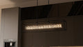 QUOIZEL, DAZZLE ISLAND CHANDELIER, LINEAR LIGHT