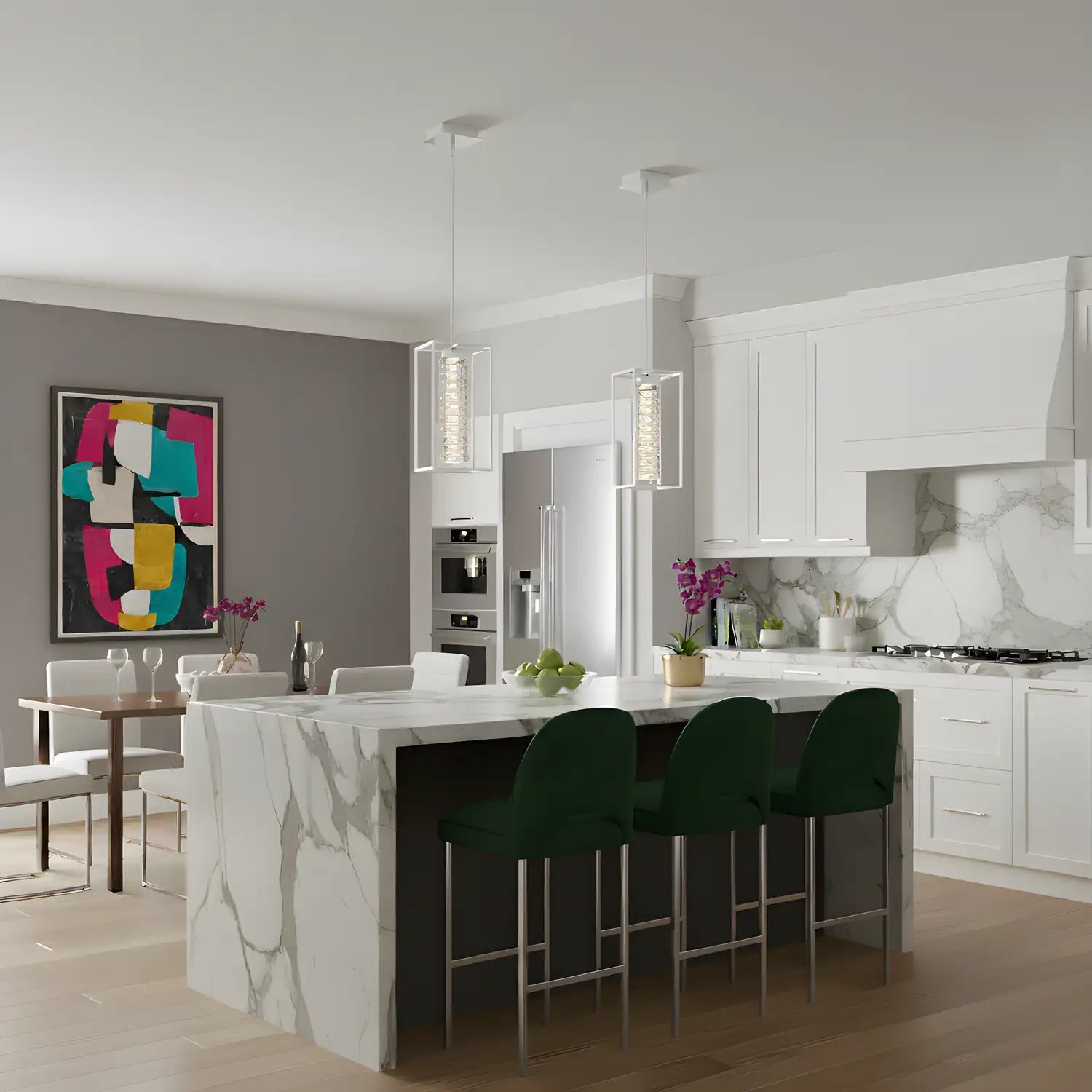 QUOIZEL, DAZZLE PENDANT, PENDANT LIGHT