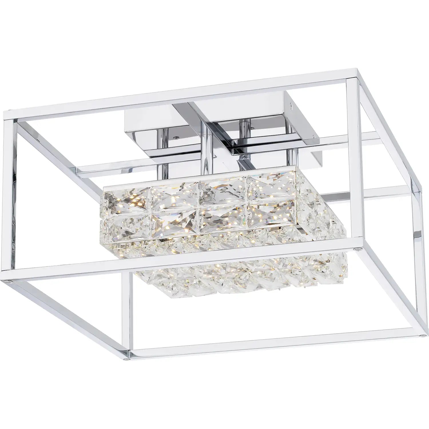 QUOIZEL, DAZZLE SEMI-FLUSH MOUNT, SEMI FLUSH MOUNT LIGHT