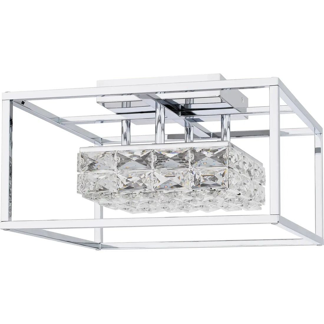 QUOIZEL, DAZZLE SEMI-FLUSH MOUNT, SEMI FLUSH MOUNT LIGHT