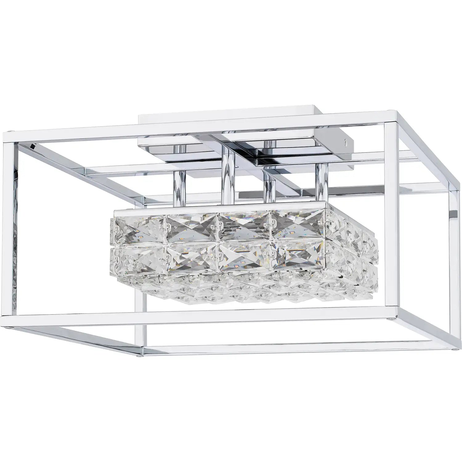 QUOIZEL, DAZZLE SEMI-FLUSH MOUNT, SEMI FLUSH MOUNT LIGHT