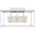 QUOIZEL, DAZZLE SEMI-FLUSH MOUNT, SEMI FLUSH MOUNT LIGHT