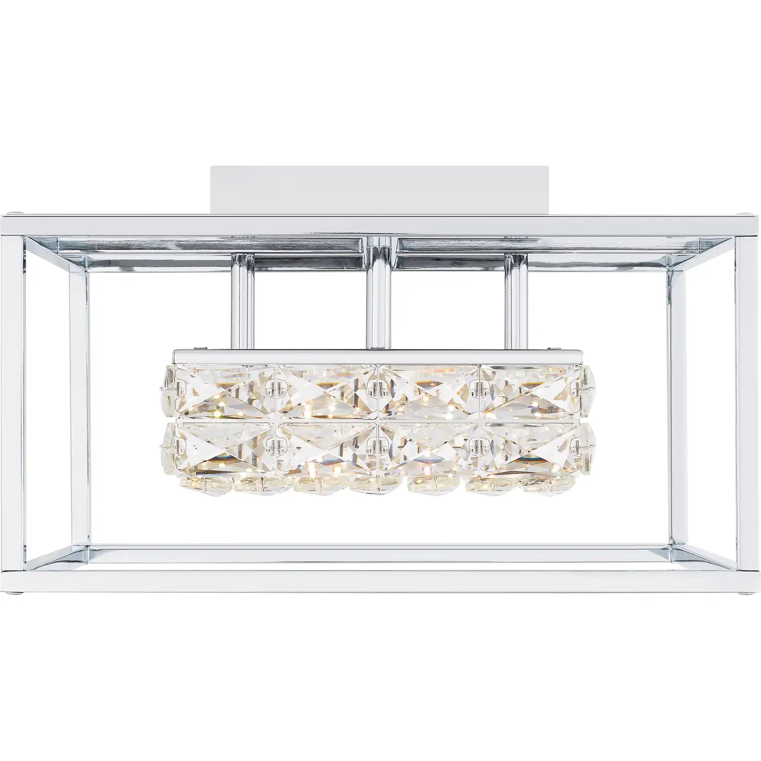 QUOIZEL, DAZZLE SEMI-FLUSH MOUNT, SEMI FLUSH MOUNT LIGHT