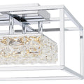QUOIZEL, DAZZLE SEMI-FLUSH MOUNT, SEMI FLUSH MOUNT LIGHT