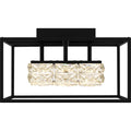 QUOIZEL, DAZZLE SEMI-FLUSH MOUNT, SEMI FLUSH MOUNT LIGHT