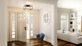 QUOIZEL, DAZZLE SEMI-FLUSH MOUNT, SEMI FLUSH MOUNT LIGHT