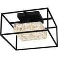 QUOIZEL, DAZZLE SEMI-FLUSH MOUNT, SEMI FLUSH MOUNT LIGHT