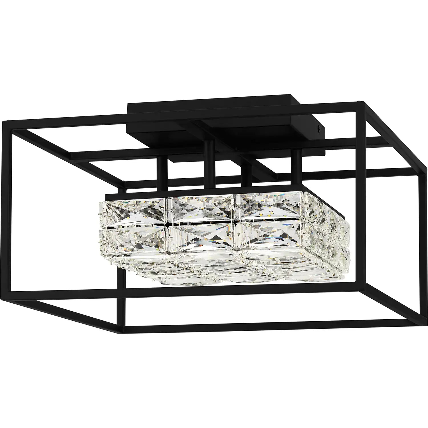 QUOIZEL, DAZZLE SEMI-FLUSH MOUNT, SEMI FLUSH MOUNT LIGHT