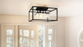 QUOIZEL, DAZZLE SEMI-FLUSH MOUNT, SEMI FLUSH MOUNT LIGHT