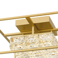 QUOIZEL, DAZZLE SEMI-FLUSH MOUNT, SEMI FLUSH MOUNT LIGHT