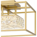 QUOIZEL, DAZZLE SEMI-FLUSH MOUNT, SEMI FLUSH MOUNT LIGHT