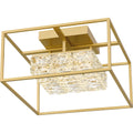 QUOIZEL, DAZZLE SEMI-FLUSH MOUNT, SEMI FLUSH MOUNT LIGHT