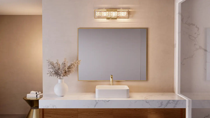 QUOIZEL, DAZZLE BATH LIGHT, BATH VANITY LIGHT