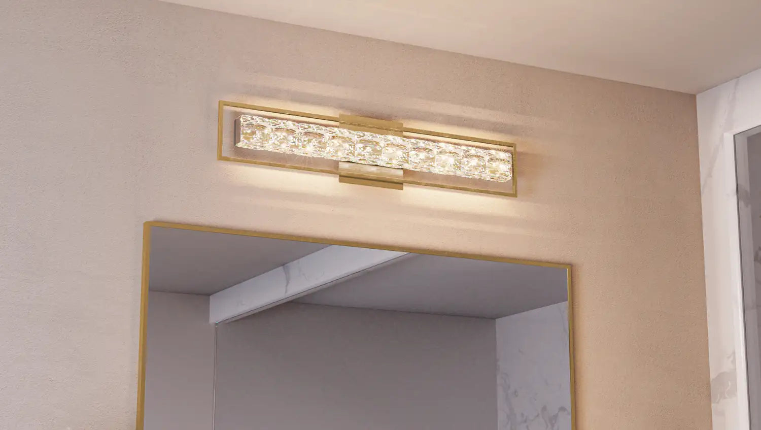 QUOIZEL, DAZZLE BATH LIGHT, BATH VANITY LIGHT