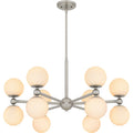 QUOIZEL, ELSER CHANDELIER, CHANDELIER LIGHT