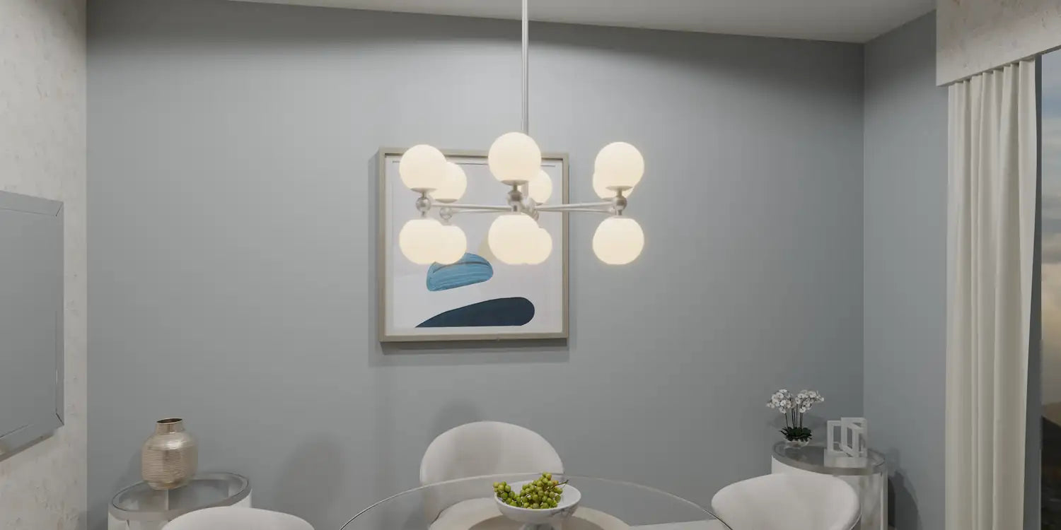 QUOIZEL, ELSER CHANDELIER, CHANDELIER LIGHT