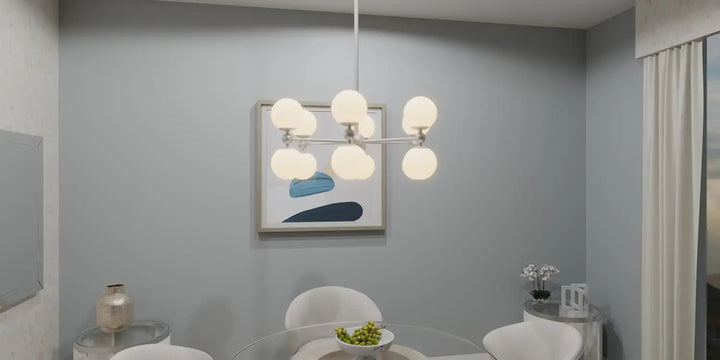 QUOIZEL, ELSER CHANDELIER, CHANDELIER LIGHT