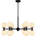 QUOIZEL, ELSER CHANDELIER, CHANDELIER LIGHT