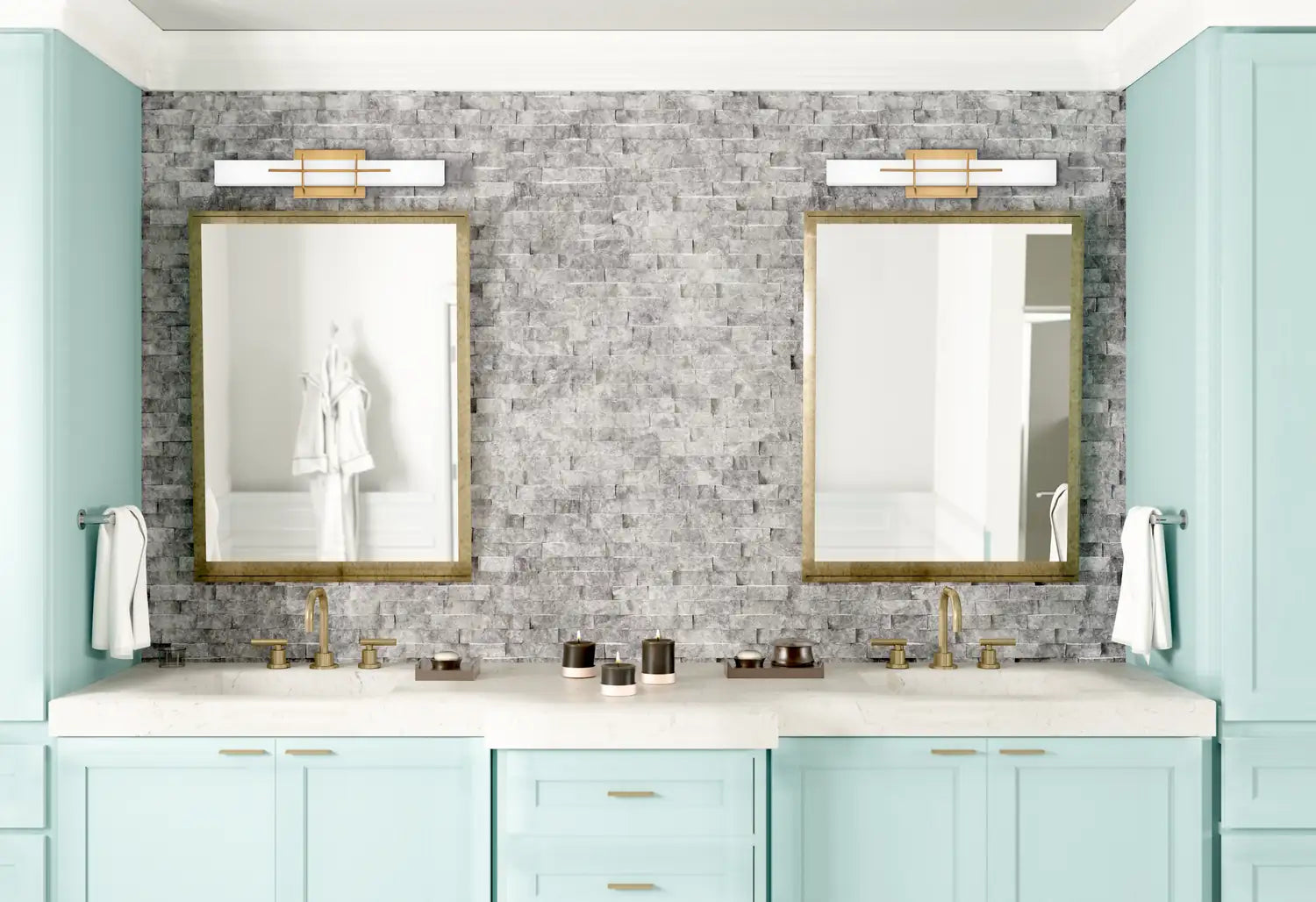 QUOIZEL, GEMINI BATH LIGHT, BATH VANITY LIGHT