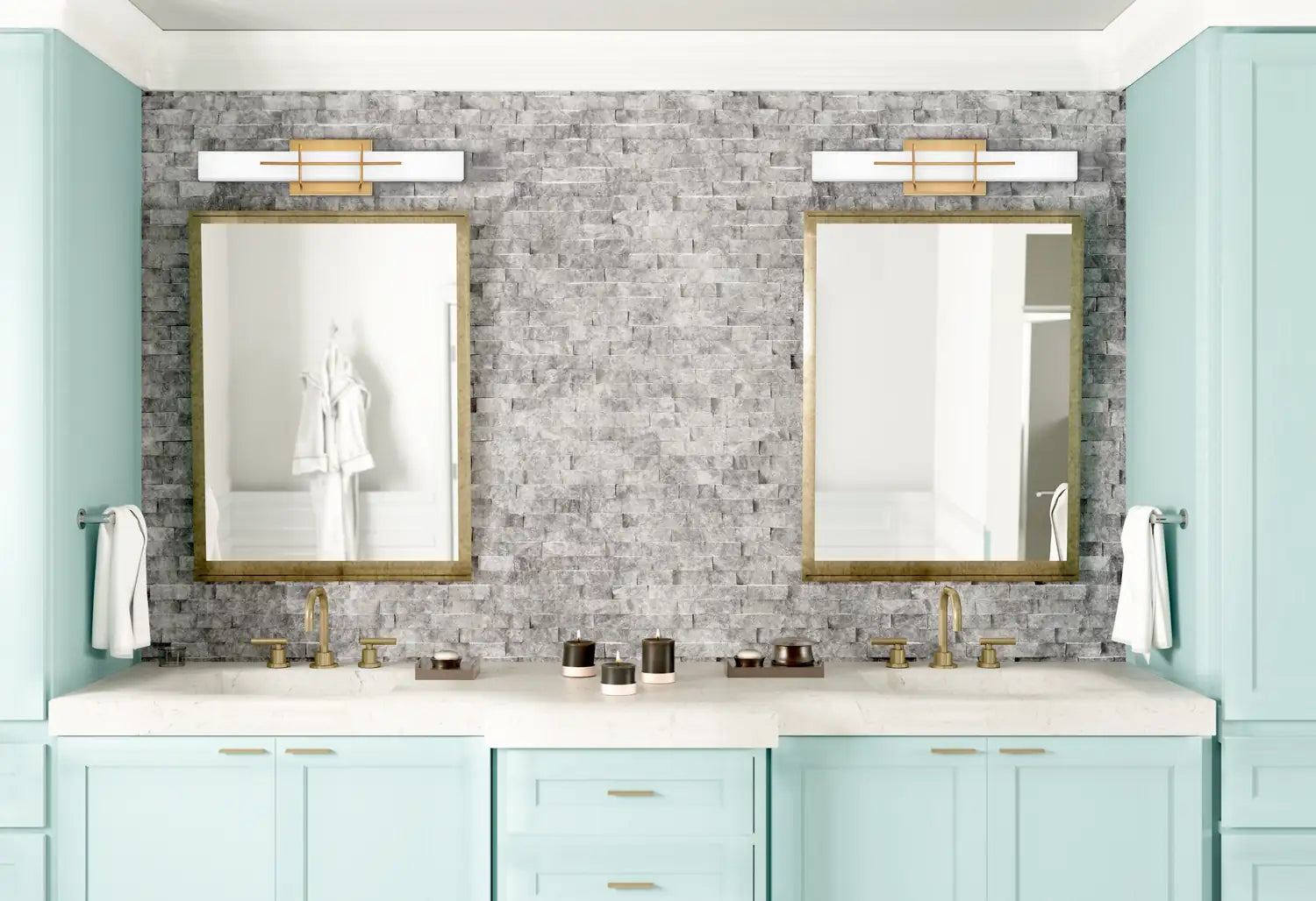 QUOIZEL, GEMINI BATH LIGHT, BATH VANITY LIGHT
