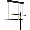 QUOIZEL, HARVICK ISLAND CHANDELIER, LINEAR LIGHT