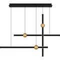 QUOIZEL, HARVICK ISLAND CHANDELIER, LINEAR LIGHT