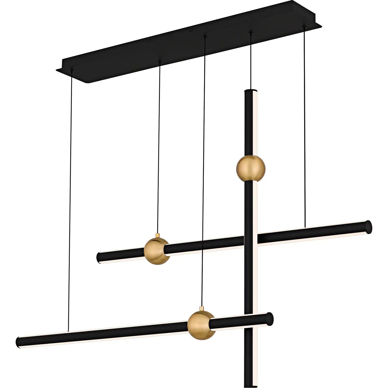 QUOIZEL, HARVICK ISLAND CHANDELIER, LINEAR LIGHT