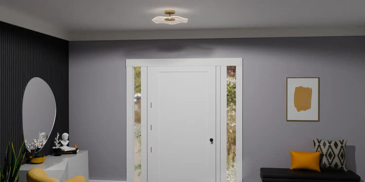 QUOIZEL, IBIS SEMI-FLUSH MOUNT, SEMI FLUSH MOUNT LIGHT