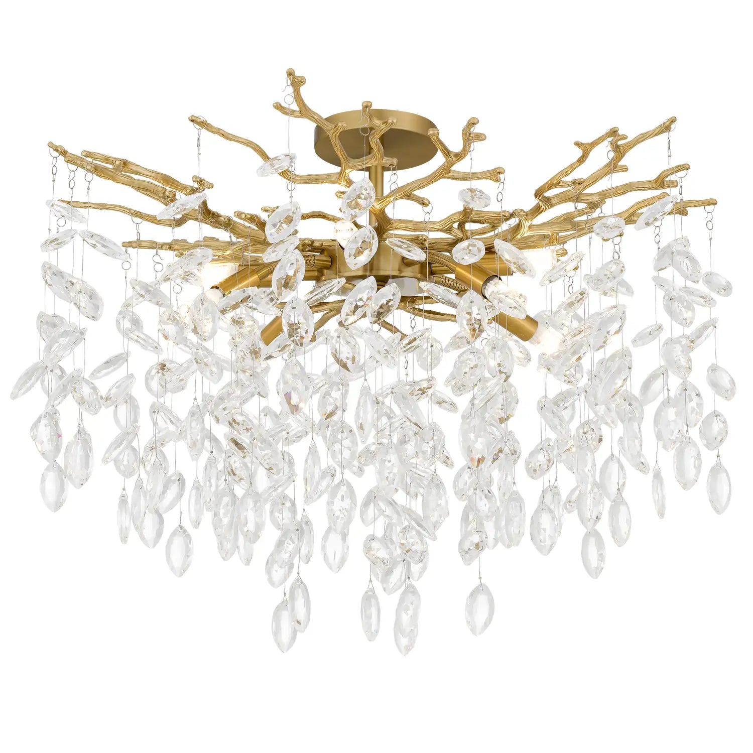 QUOIZEL, ISOBEL SEMI-FLUSH MOUNT, SEMI FLUSH MOUNT LIGHT