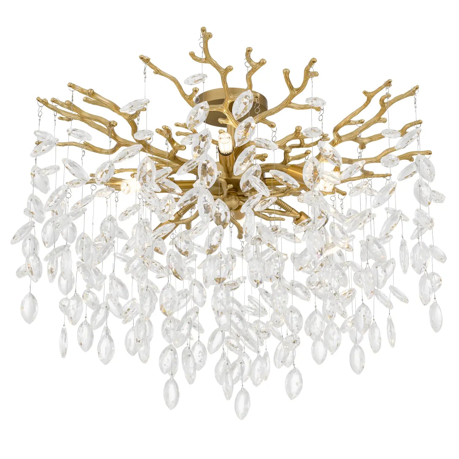 QUOIZEL, ISOBEL SEMI-FLUSH MOUNT, SEMI FLUSH MOUNT LIGHT