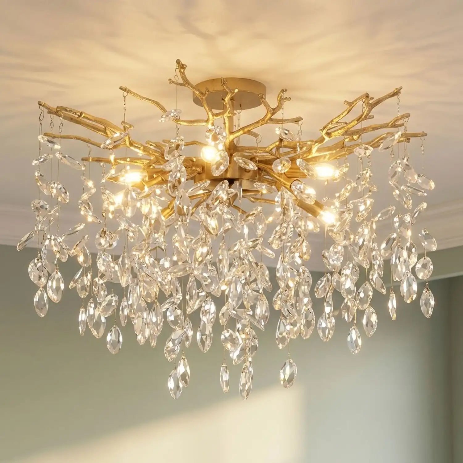 QUOIZEL, ISOBEL SEMI-FLUSH MOUNT, SEMI FLUSH MOUNT LIGHT