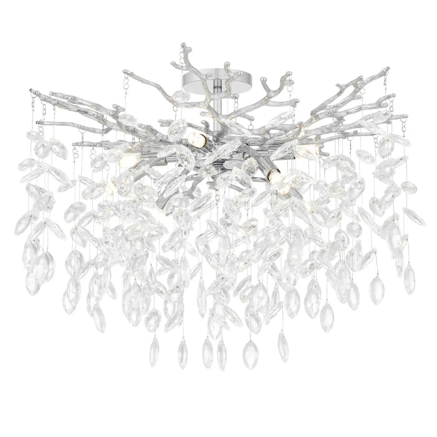 QUOIZEL, ISOBEL SEMI-FLUSH MOUNT, SEMI FLUSH MOUNT LIGHT