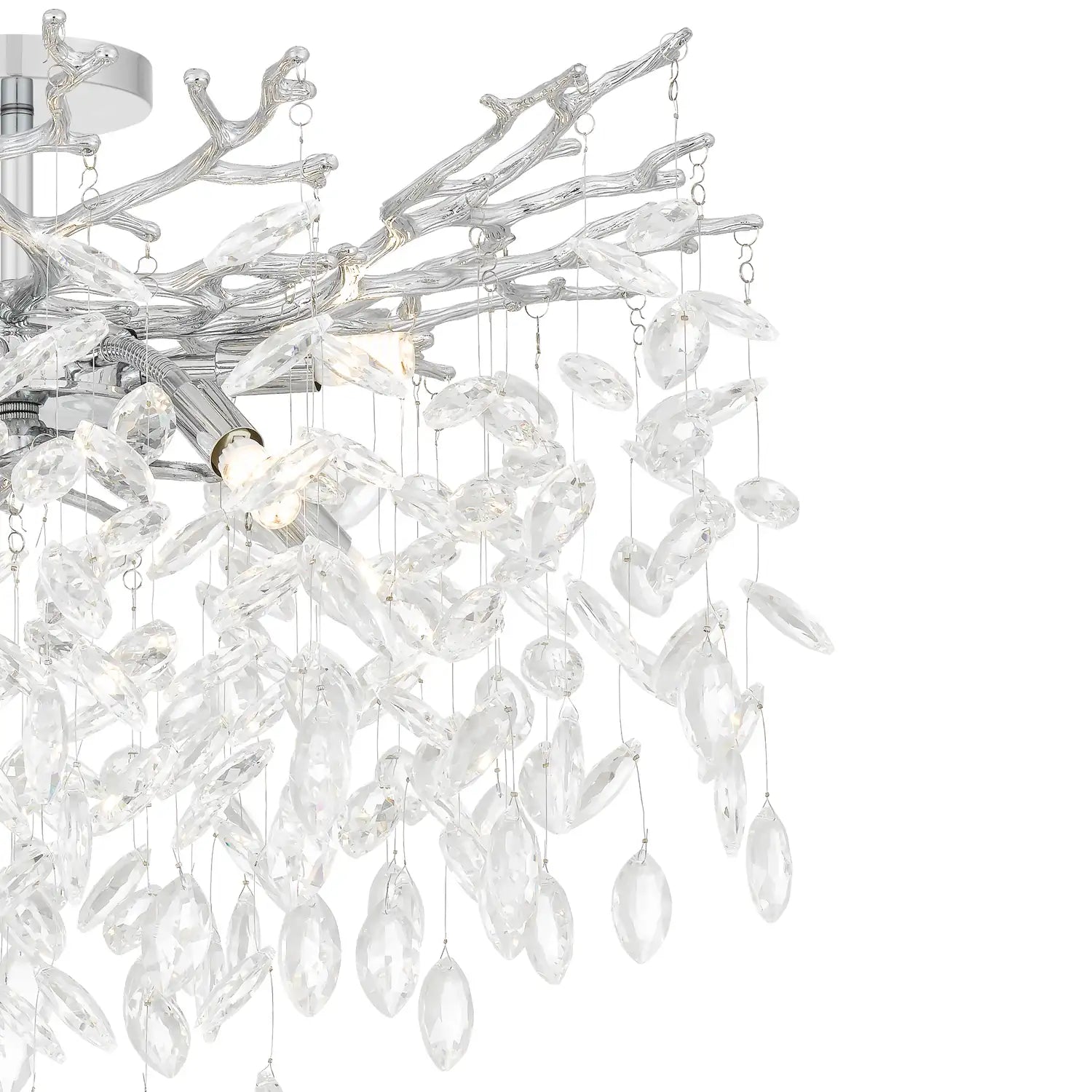 QUOIZEL, ISOBEL SEMI-FLUSH MOUNT, SEMI FLUSH MOUNT LIGHT