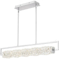 QUOIZEL, KLASS ISLAND CHANDELIER, LINEAR LIGHT