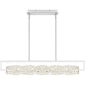QUOIZEL, KLASS ISLAND CHANDELIER, LINEAR LIGHT