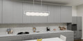 QUOIZEL, KLASS ISLAND CHANDELIER, LINEAR LIGHT