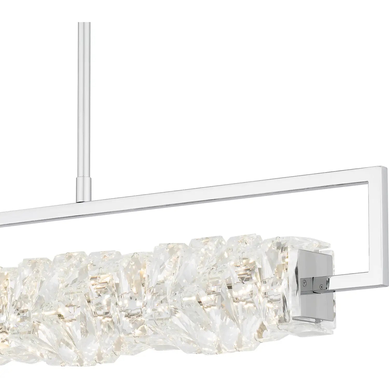 QUOIZEL, KLASS ISLAND CHANDELIER, LINEAR LIGHT