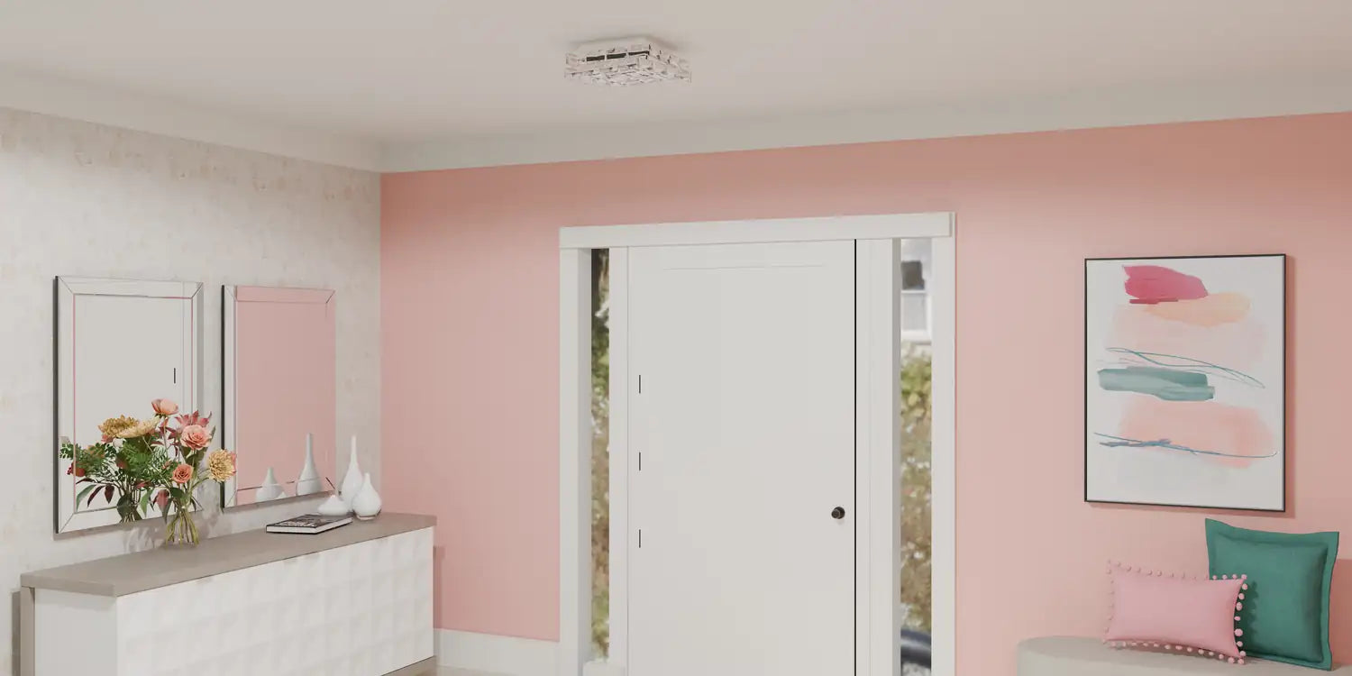 QUOIZEL, MILANIA FLUSH MOUNT, FLUSH MOUNT CEILING LIGHTS
