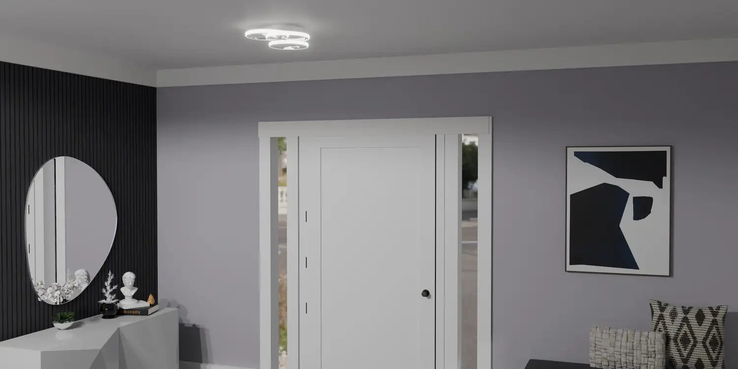 QUOIZEL, MOONAN FLUSH MOUNT, FLUSH MOUNT CEILING LIGHTS