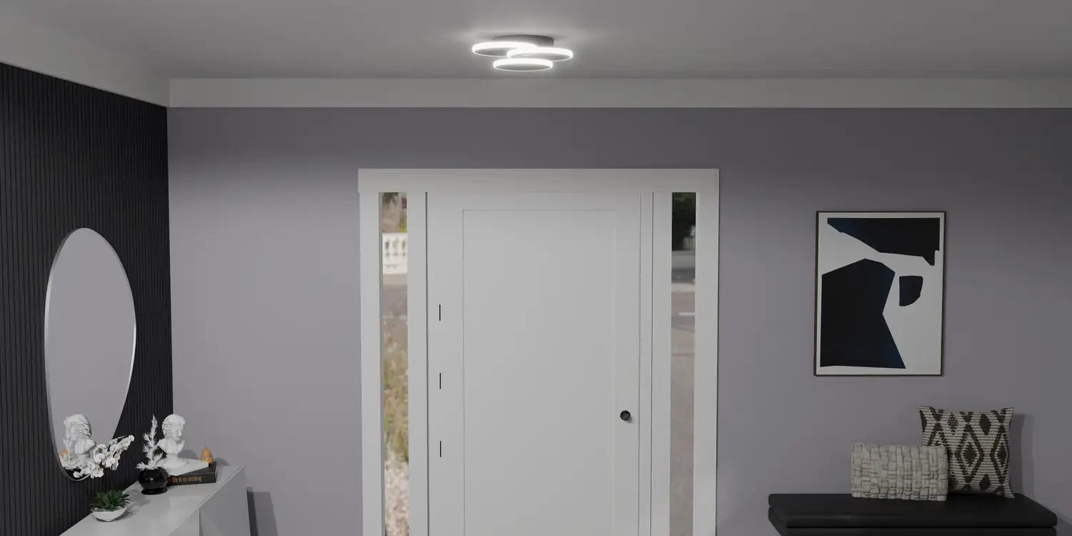 QUOIZEL, MOONAN FLUSH MOUNT, FLUSH MOUNT CEILING LIGHTS