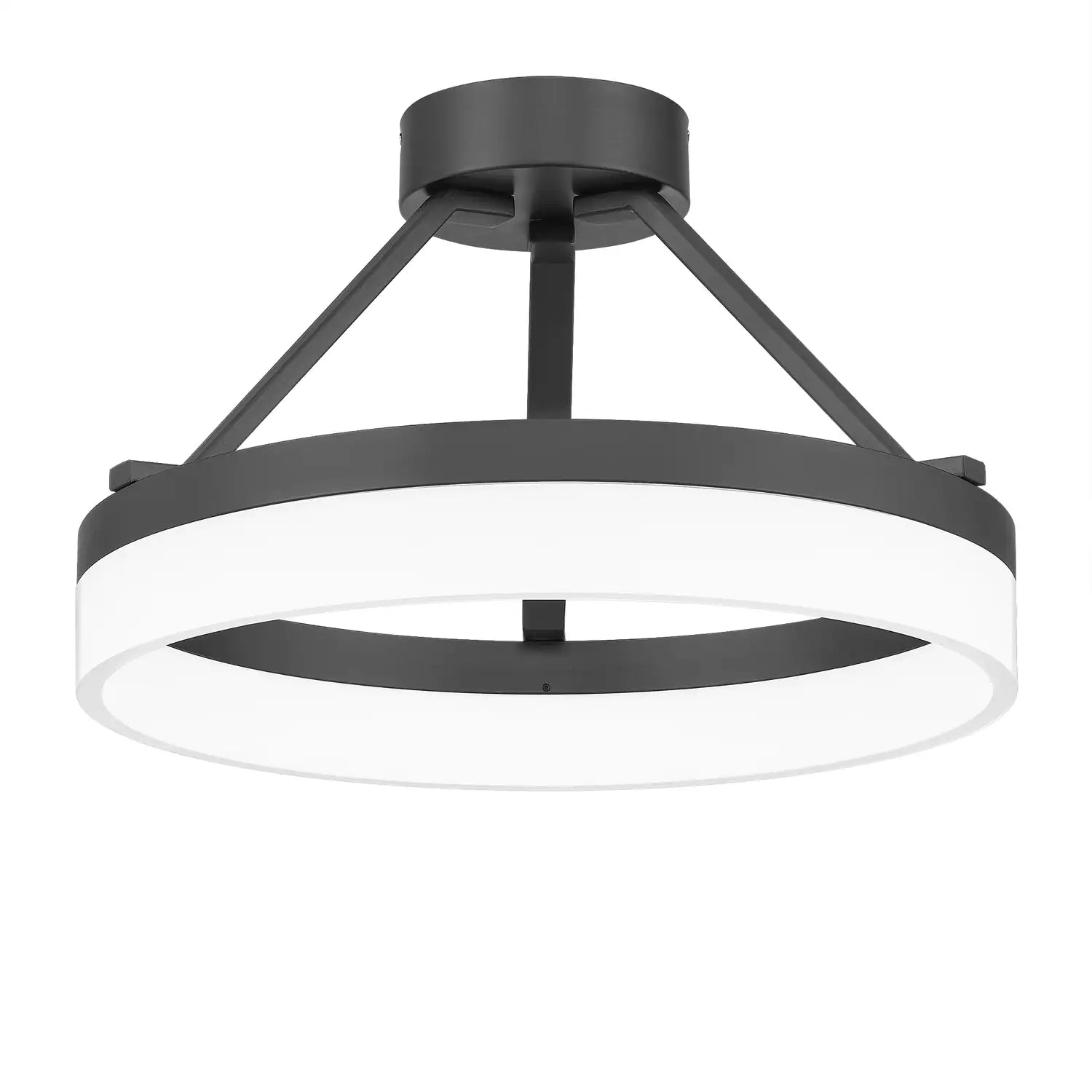 QUOIZEL, COHEN SEMI-FLUSH MOUNT, SEMI FLUSH MOUNT LIGHT