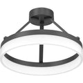 QUOIZEL, COHEN SEMI-FLUSH MOUNT, SEMI FLUSH MOUNT LIGHT